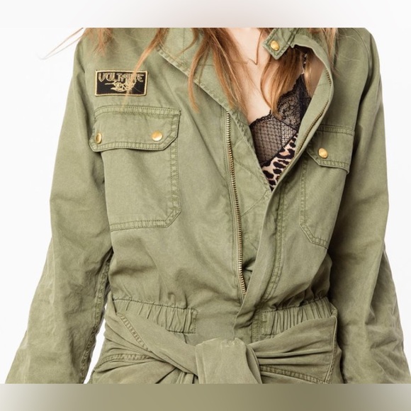 Zadig & Voltaire Pants - Zadig & Voltaire Carlos Mili Jumpsuit